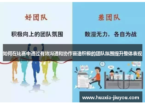 如何在比赛中通过有效沟通和协作营造积极的团队氛围提升整体表现 如何在比赛中通过有效沟通和协作营造积极的团队氛围提升整体表现